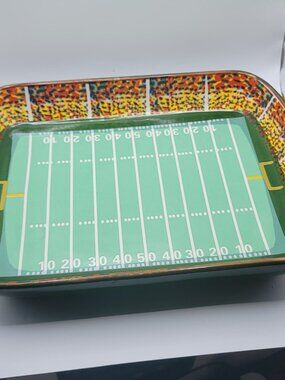 Burton & Burton Football Stadium Serving Dish (pre-owned)